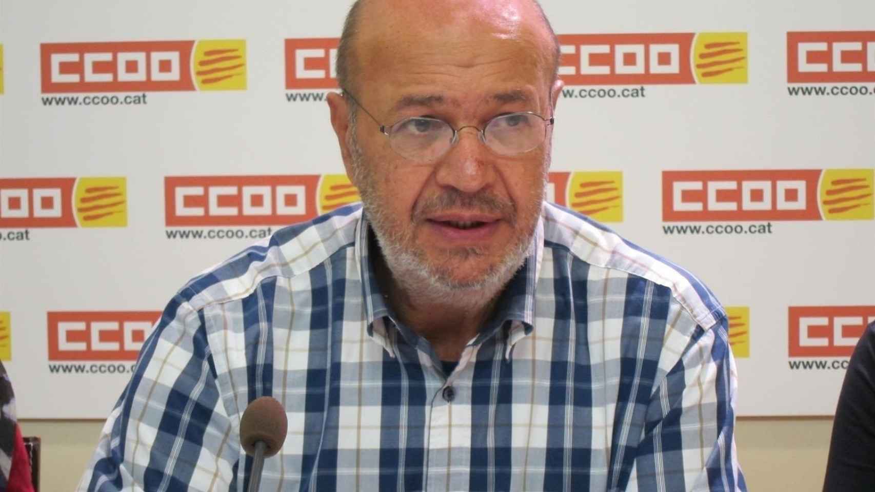 Joan Carles Gallego, el secretario general de CCOO en Cataluña, en una imagen de archivo / EP
