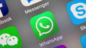 Icono de WhatsApp en un teléfono / EFE