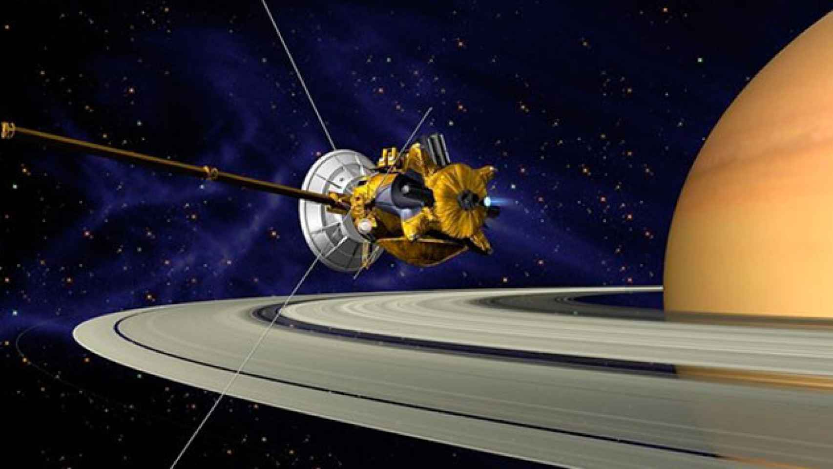 El 'grand finale' de la sonda espacial Cassini