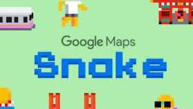 Pantalla de carga de 'Google Maps Snake' / GOOGLE