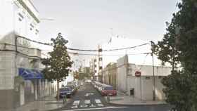 Calle Molina de Viento (Islas Canarias), en la que se encuentra la casa a la que llevaron a la mujer colombiana / MAPS