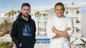 Nandu Jubany y Leo Messi formarán equipo en algunos de los hoteles del futbolista / HULE Y MANTEL