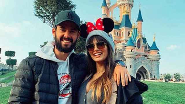 Sara Sálamo e Isco Alarcón en Disney