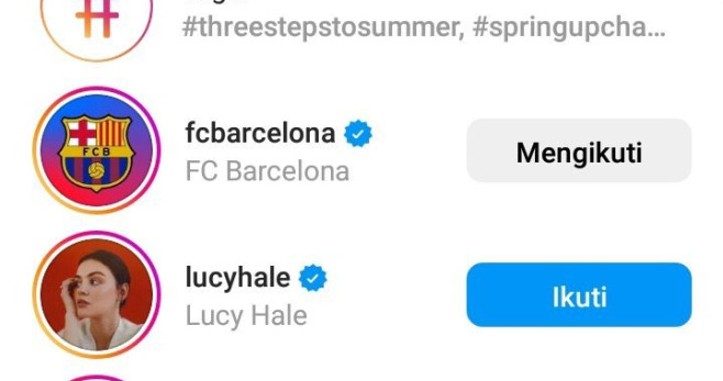 la mujer de Lewandowski sigue al Barça en Instagram