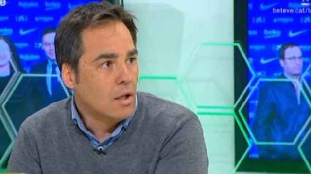 Marçal Lorente, en una tertulia televisiva / CULEMANÍA