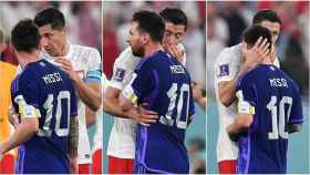 Robert Lewandowski desvela qué le dijo a Messi con la boca tapada / EL ESPAÑOL