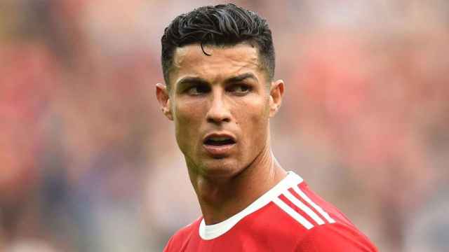 Cristiano Ronaldo, en un partido con el Manchester United / EFE