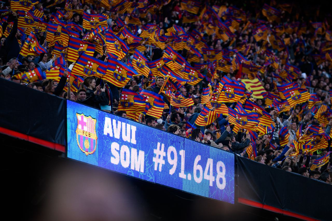 El nuevo récord mundial de asistencia en un partido de fútbol femenino en el Camp Nou / FCB