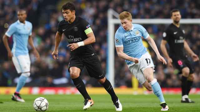 Imagen de archivo de un PSG-Manchester City.  PSG-Leipzig | EFE