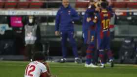 Koundé lamenta derrota contra el Barça en la Copa a gol de Piqué / EL ESPAÑOL