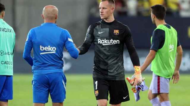 Ter Stegen después de un partido del Barça / FC Barcelona