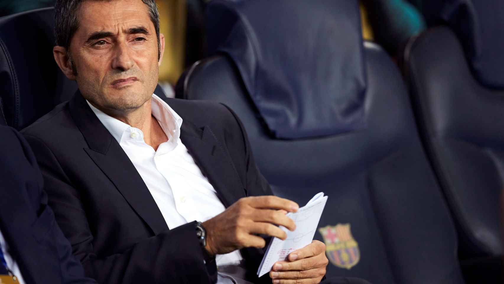Una foto de Ernesto Valverde, entrenador del Barça / EFE