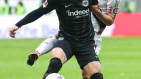 Luka Jovic en un partido con el Eintracht de Frankfurt / EFE