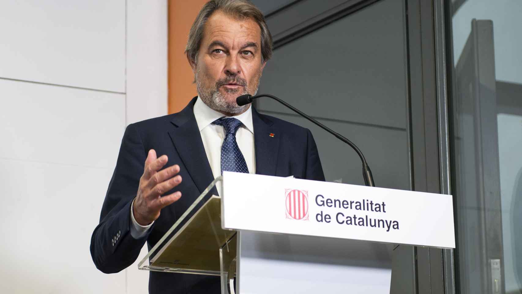El expresidente de la Generalitat de Cataluña, Artur Mas, en una imagen de archivo / Glòria Sánchez - EUROPA PRESS