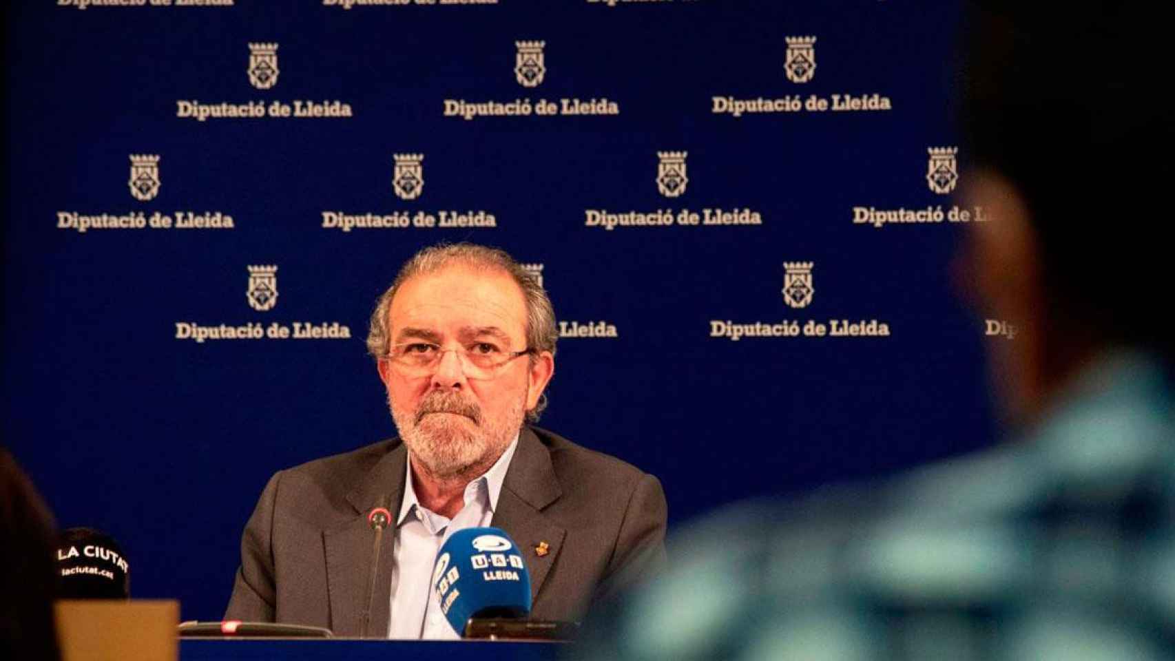 Joan Rañé, expresidente de la Diputación de Lleida por CiU, en 2017 / EFE