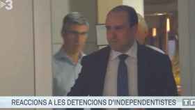 Rótulo de TV3 sobre las detenciones de independentistas, en lugar de explicar que son miembros de los CDR