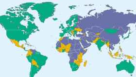 Mapa de Freedom House sobre el nivel de respeto a los derechos políticos y libertades civiles en el mundo / FREEDOM HOUSE