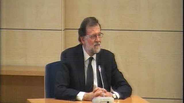 Una foto de archivo de Mariano Rajoy durante su declaración en el juicio del 'Caso Gürtel'