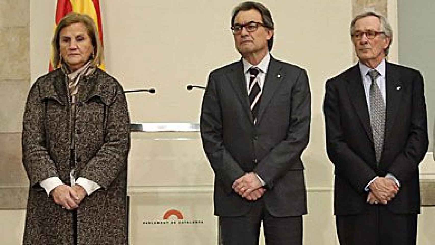El presidente de la Generalidad, Artur Mas, en la conmemoración del Día Internacional del Holocausto