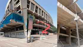 Tres imágenes de las obras en el Camp Nou / CG