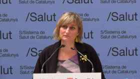 Alba Vergés, consejera de Salud de la Generalitat, habla sobre el brote de coronavirus en Igualada / CG
