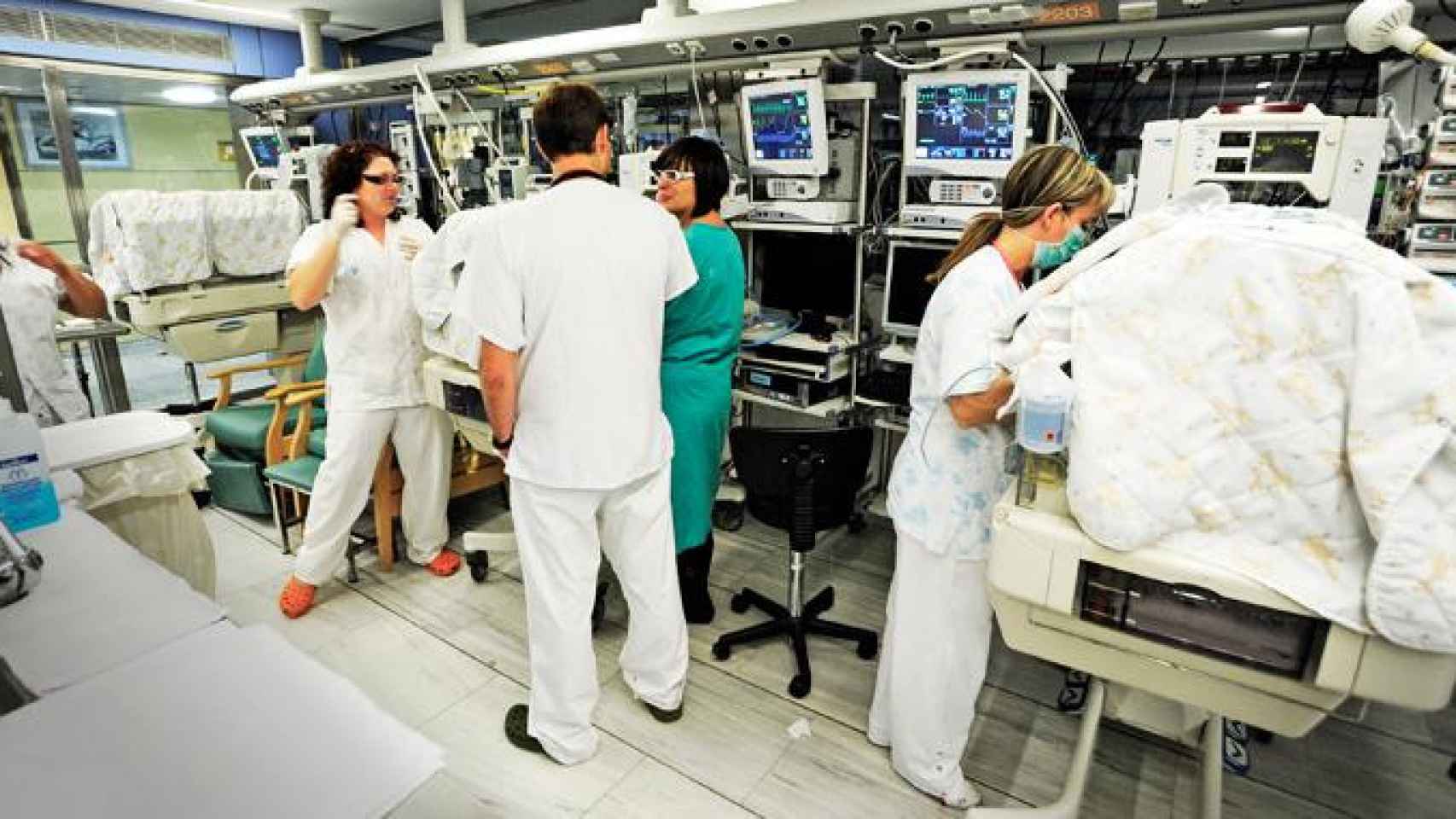 Imagen del servicio de Neonatología del Hospital Vall d'Hebron de Barcelona / CG