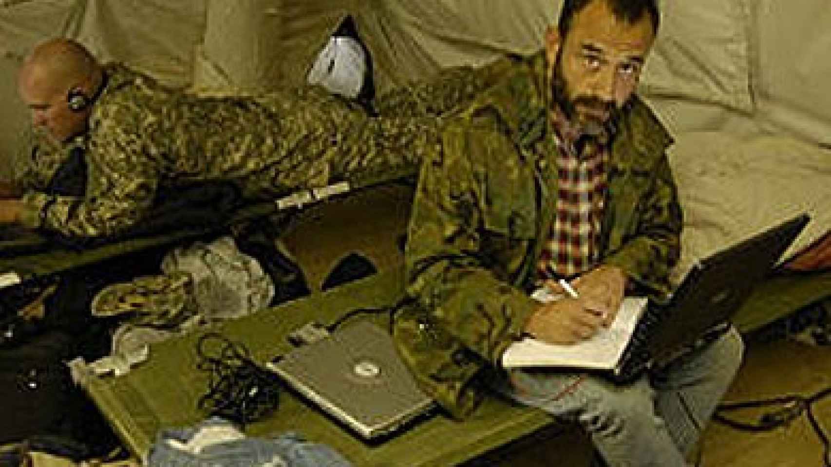 Marc Marginedas, en Afganistán en 2006
