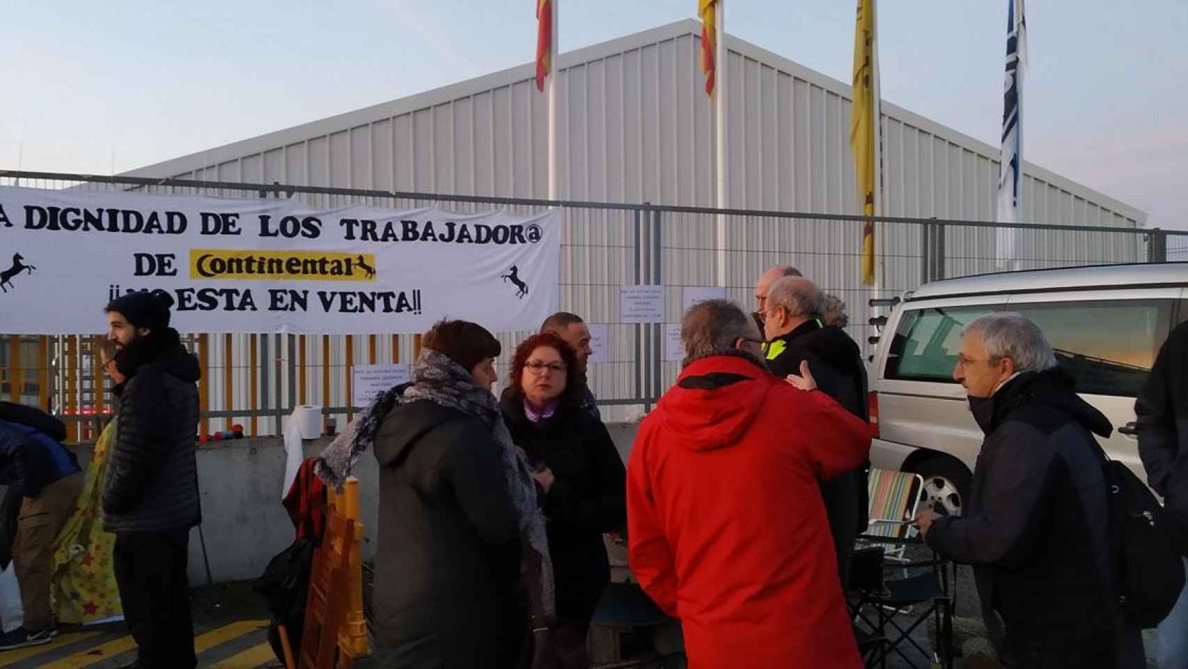 Trabajadores de Continental en Rubí en huelga / CCOO