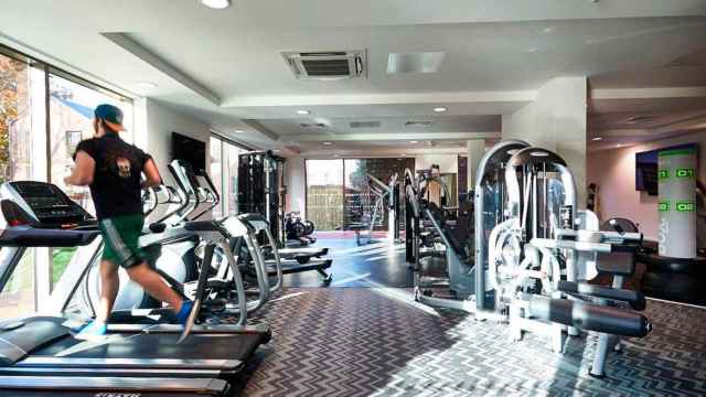 Imagen de un gimnasio en una de las residencias de Vita Student / CG