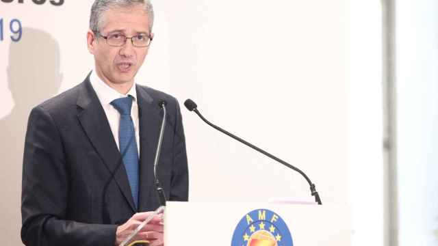 El gobernador del Banco de España, Pablo Hernández de Cos, pide a la banca más eficiencia y menos morosidad / EP