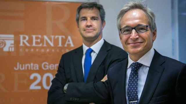 Los cuñados Luis Hernández de Cabanyes y David Vila, presidente y CEO de Renta Corporación, reducen su participación en la inmobiliaria