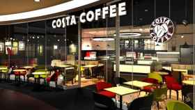 Uno de los 4.000 establecimientos que Costa Café tiene en 32 países, una compañía que desde este viernes es propiedad de Coca-Cola / CC
