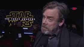 El actor Mark Hamill, Luke Skywalker en Star Wars