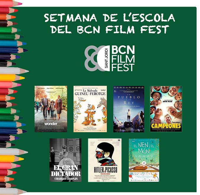 Programación de La Setmana de L’Escola 2019 / BCN FILM FEST