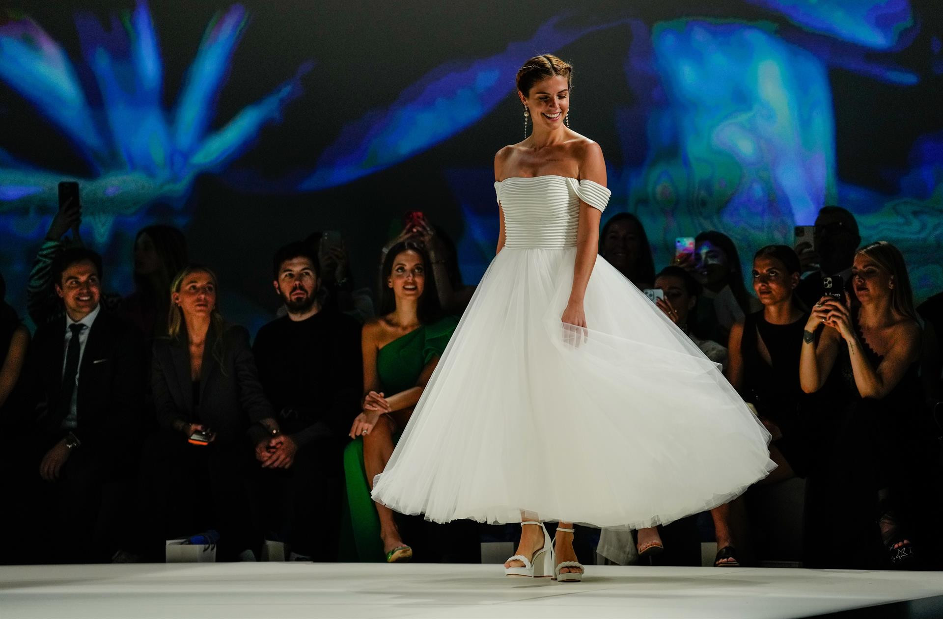 Desfile de Rosa Clará en la Barcelona Bridal Fashion Week / EFE