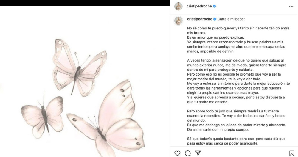 Publicación de Cristina Pedroche en Instagram / @cristipedroche