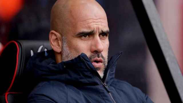 Una foto de Pep Guardiola, entrenador del Manchester City / Twitter