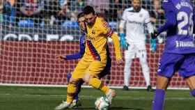 Messi se queda sin un nuevo récord por culpa del Leganés/ EFE
