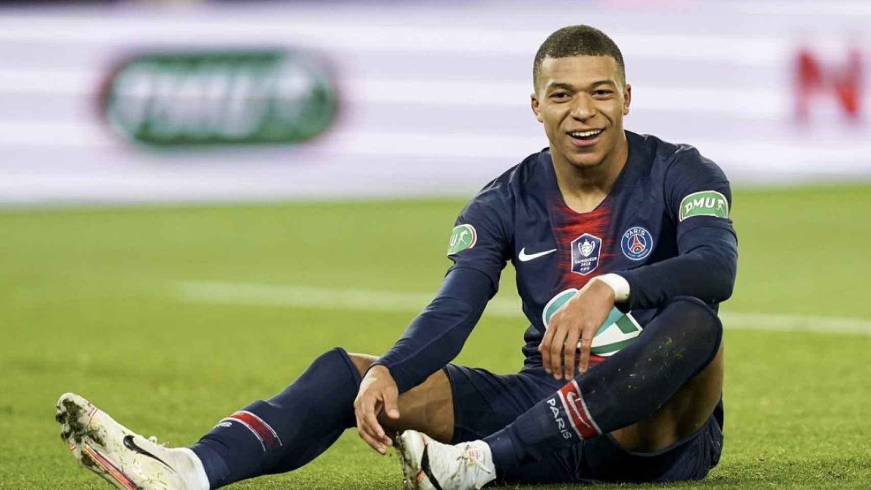 Una foto de Kyllian Mbappé durante un partido del PSG / Instagram