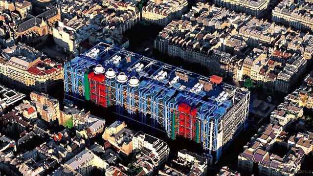 Centro Pompidou (París) : RENZO PIANO RICHARD ROGERS