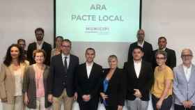 PDECAt y Ara Catalunya en la presentación de la plataforma municipalista