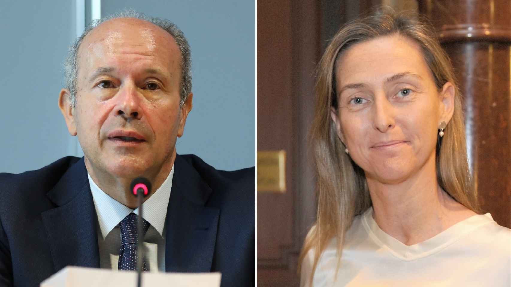 El exministro de Justicia Juan Carlos Campo y la catedrática Laura Díez / EUROPA PRESS