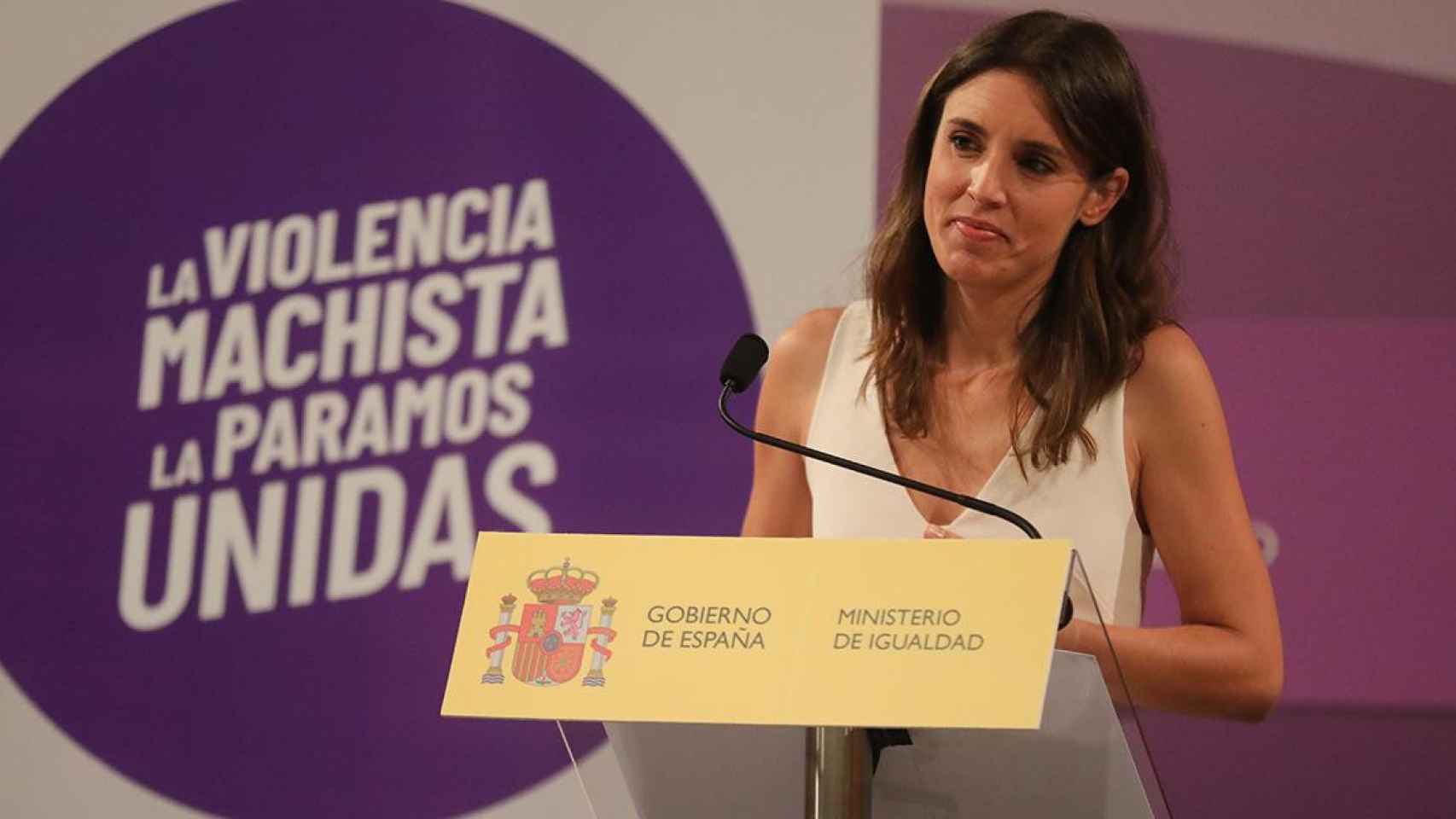 La ministra de Igualdad, Irene Montero, de la ‘ley del solo sí es sí’ beneficiosa para un violador de Girona / EUROPA PRESS