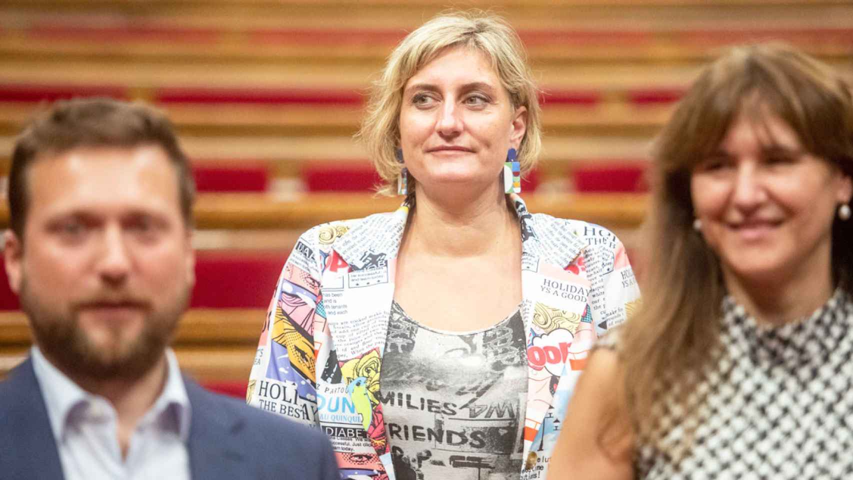Alba Vergés, vicepresidenta primera del Parlament, provoca un nuevo rifirrafe con Junts / EP