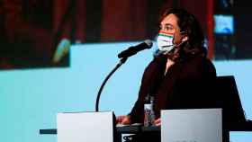 Ada Colau, alcaldesa de Barcelona, en un acto público la semana pasada / EFE