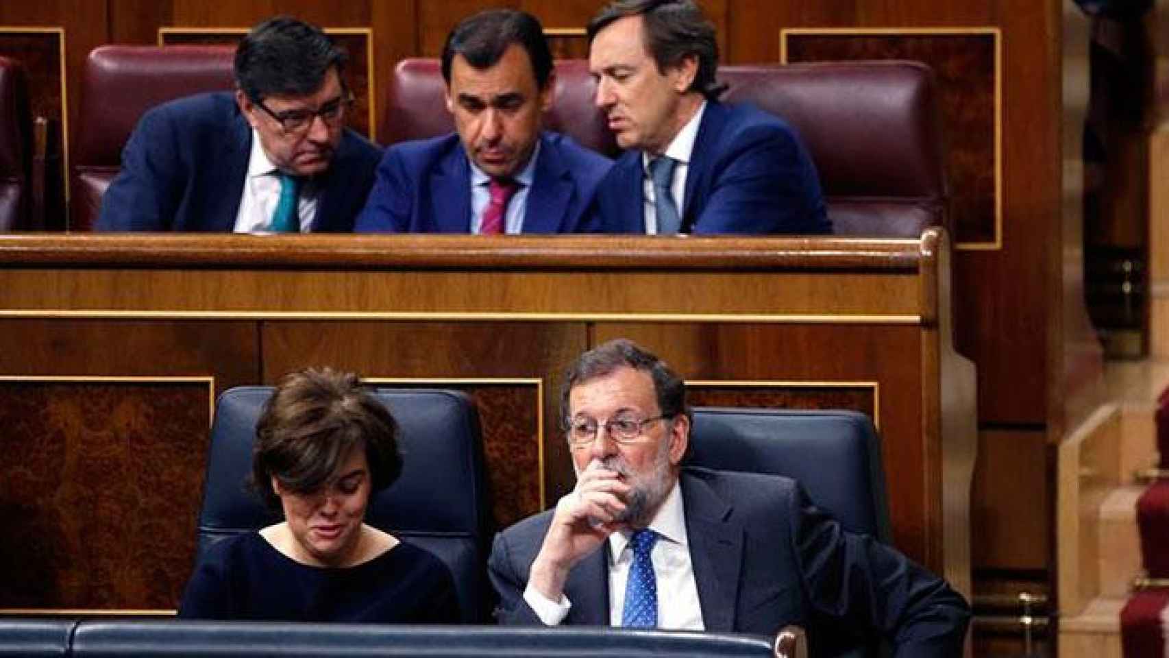Rajoy saca adelante sus presupuestos gracias al PNV