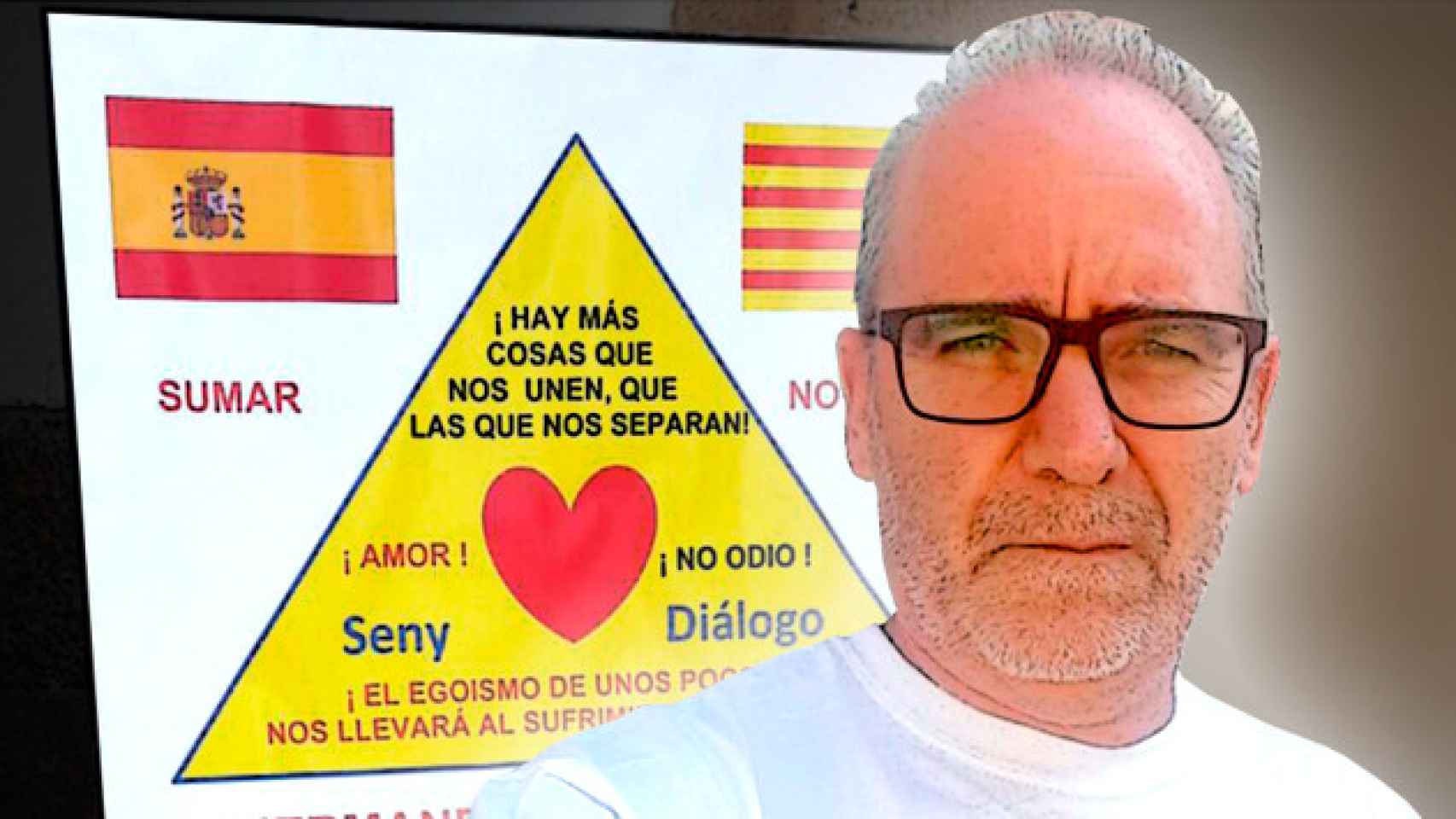 José Frías, el médico anestesista en huelga de hambre por la unidad de España / CG