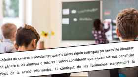 La CUP forzó una moción para segregar a niños y niñas en los talleres de educación sexual en Terrassa (Barcelona).