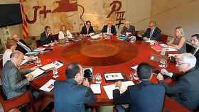 Imagen de archivo de una reunión del Consejo Ejecutivo de la Generalitat.