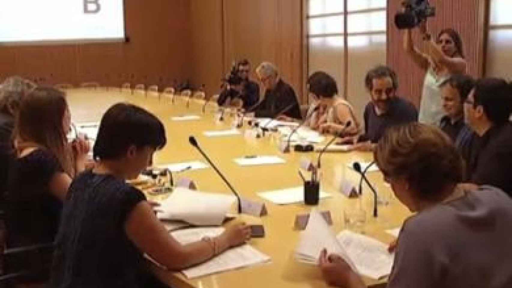 El equipo de Gobierno de Ada Colau en el Ayuntamiento de Barcelona
